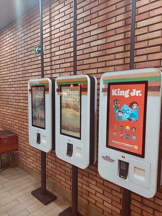 Burger King Parc Vallès kioskos